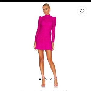 Saylor Fuchsia mini dress